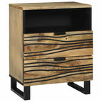 Armadio da Notte Naturale 50 x 33 x 62 cm Legno ingegnerizzato