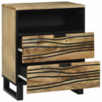 Armadio da Notte Naturale 50 x 33 x 62 cm Legno ingegnerizzato