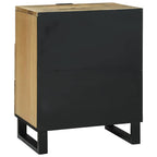 Armadio da Notte Naturale 50 x 33 x 62 cm Legno ingegnerizzato