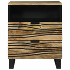 Armadio da Notte Naturale 50 x 33 x 62 cm Legno ingegnerizzato