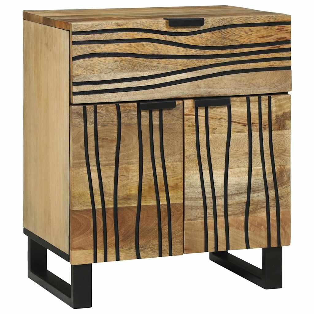 Armadio da Notte Naturale 50 x 33 x 60 cm Legno ingegnerizzato