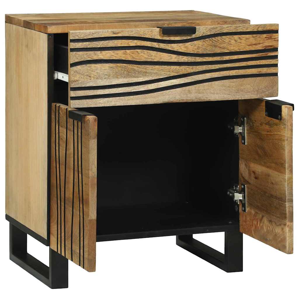 Armadio da Notte Naturale 50 x 33 x 60 cm Legno ingegnerizzato