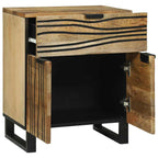 Armadio da Notte Naturale 50 x 33 x 60 cm Legno ingegnerizzato