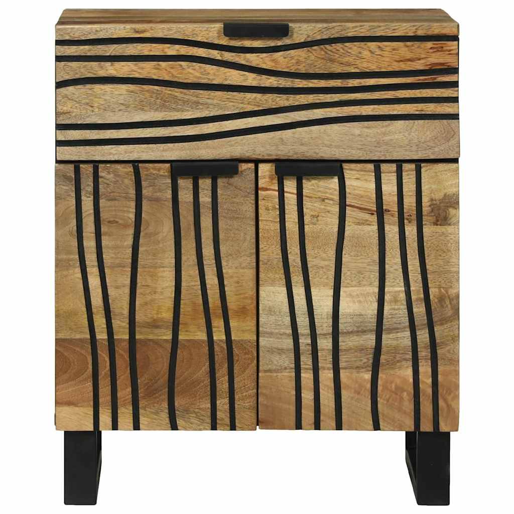 Armadio da Notte Naturale 50 x 33 x 60 cm Legno ingegnerizzato