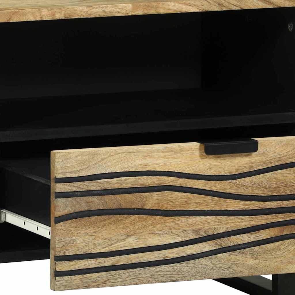 Unità TV con cassetto Marrone 80 x 33 x 46 cm Legno multistrato