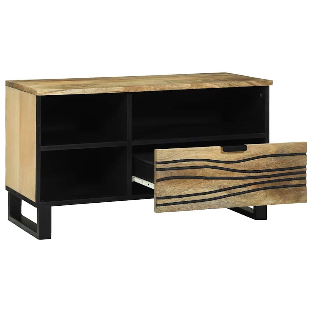 Unità TV con cassetto Marrone 80 x 33 x 46 cm Legno multistrato