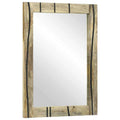 Specchio da bagno Rettangolare Naturale 50 x 2,5 x 70 cm