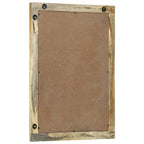 Specchio da bagno Rettangolare Naturale 50 x 2,5 x 70 cm
