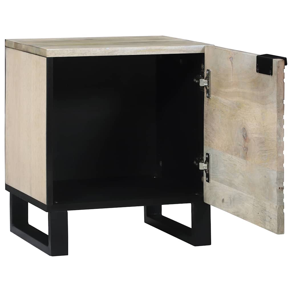 Armadio da Notte Bianco 40 x 33 x 46 cm Legno ingegnerizzato