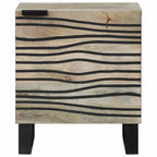 Armadio da Notte Bianco 40 x 33 x 46 cm Legno ingegnerizzato