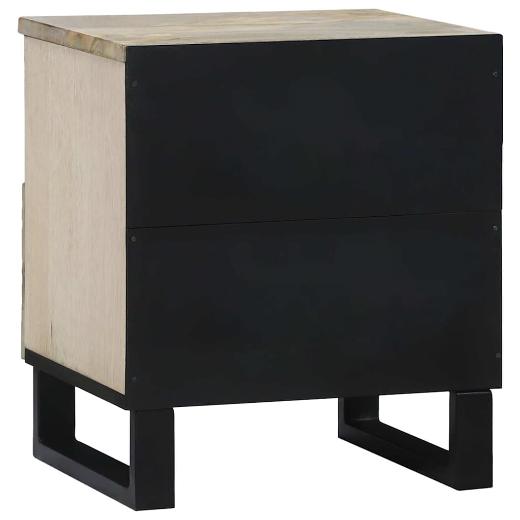 Armadio da Notte 2 pcs Bianco 40 x 33 x 46 cm