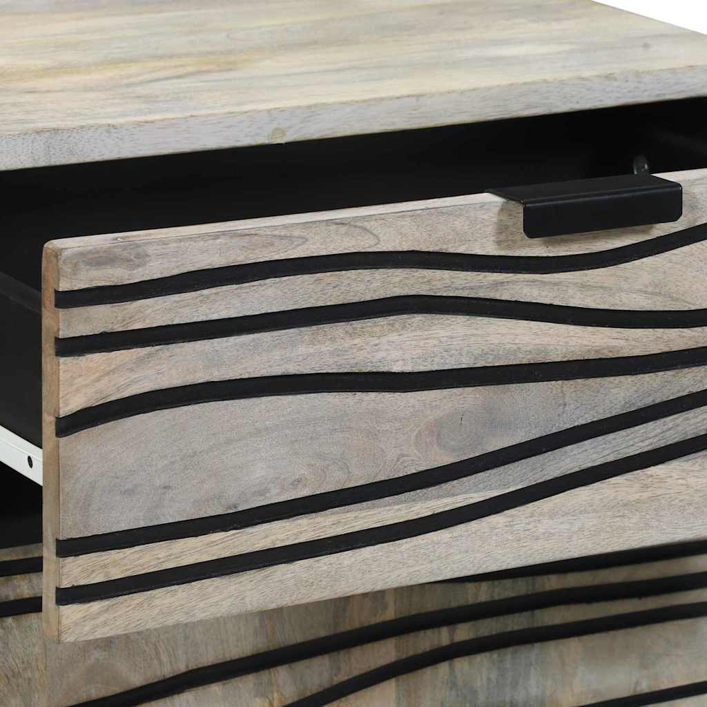 Armadio da Notte Bianco 50 x 33 x 60 cm Legno ingegnerizzato