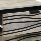 Armadio da Notte Bianco 50 x 33 x 60 cm Legno ingegnerizzato