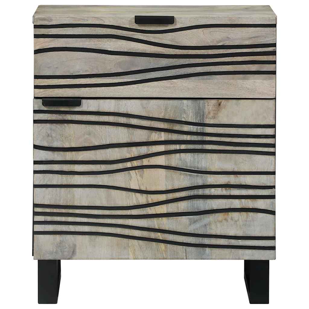 Armadio da Notte Bianco 50 x 33 x 60 cm Legno ingegnerizzato