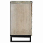 Armadio da Notte Bianco 50 x 33 x 60 cm Legno ingegnerizzato