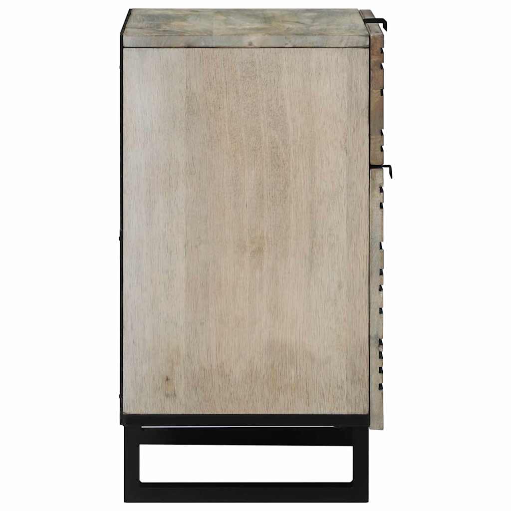 Armadio da Notte Bianco 50 x 33 x 60 cm Legno ingegnerizzato