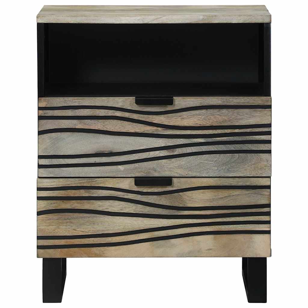 Armadio da Notte Bianco 50 x 33 x 62 cm Legno ingegnerizzato