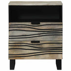 Armadio da Notte Bianco 50 x 33 x 62 cm Legno ingegnerizzato