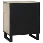 Armadio da Notte Bianco 50 x 33 x 60 cm Legno ingegnerizzato