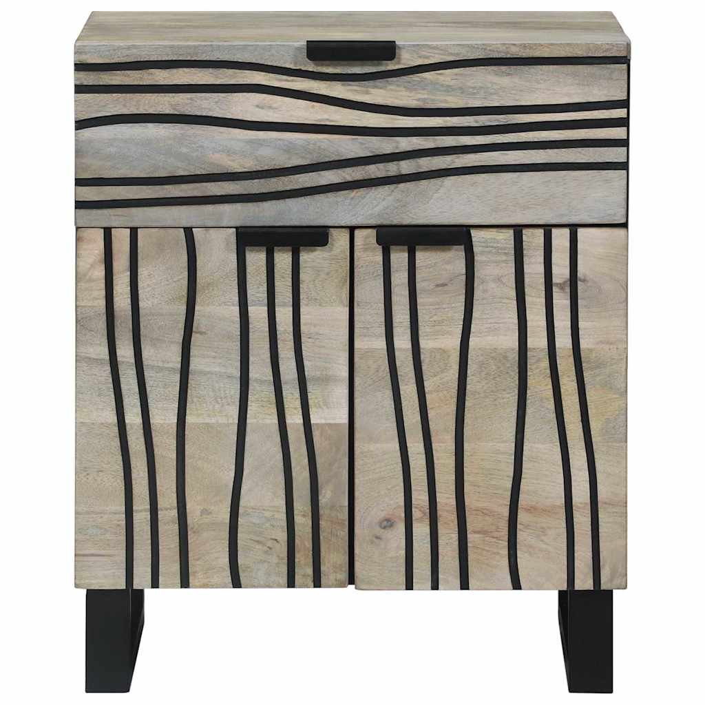 Armadio da Notte Bianco 50 x 33 x 60 cm Legno ingegnerizzato