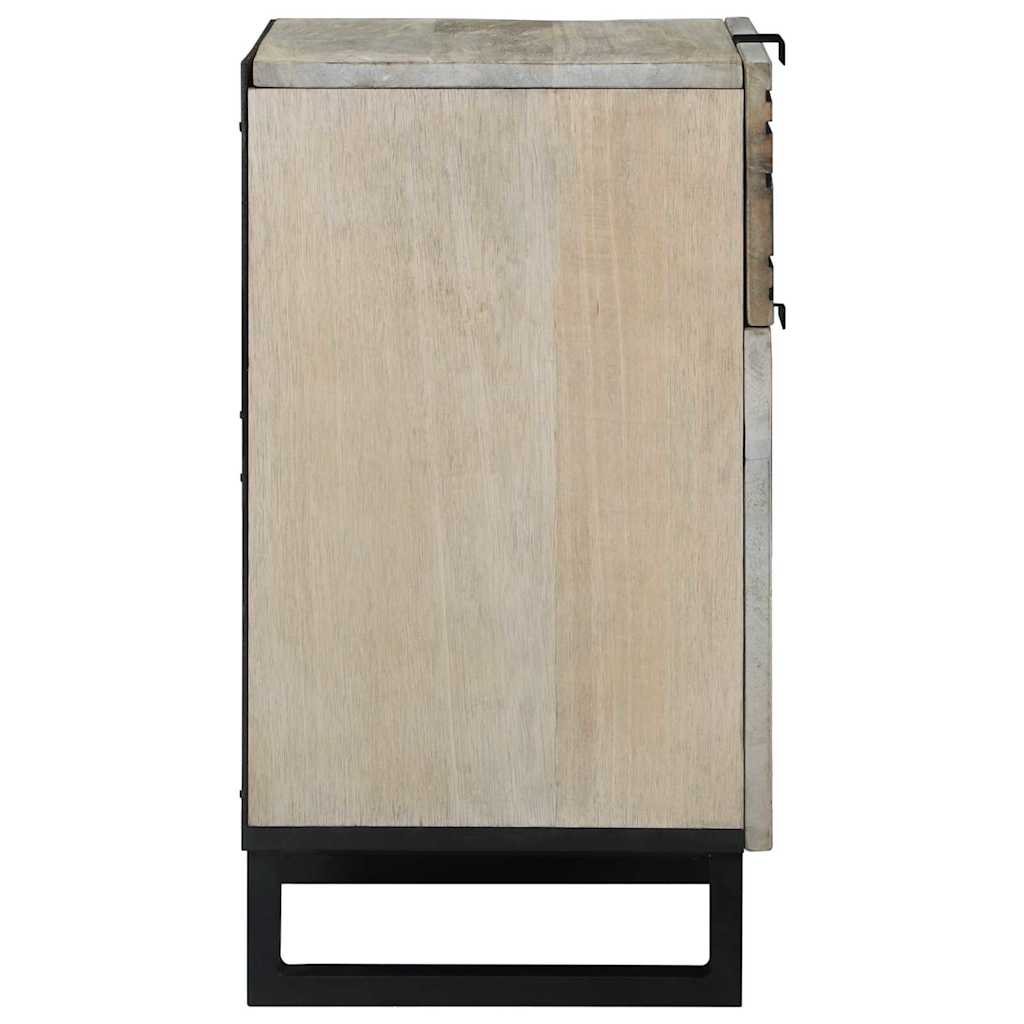 Armadio da Notte Bianco 50 x 33 x 60 cm Legno ingegnerizzato