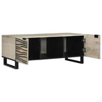 Tavolino da salotto Bianco 100 x 54 x 40 cm