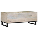 Tavolino da salotto Bianco 100 x 54 x 40 cm