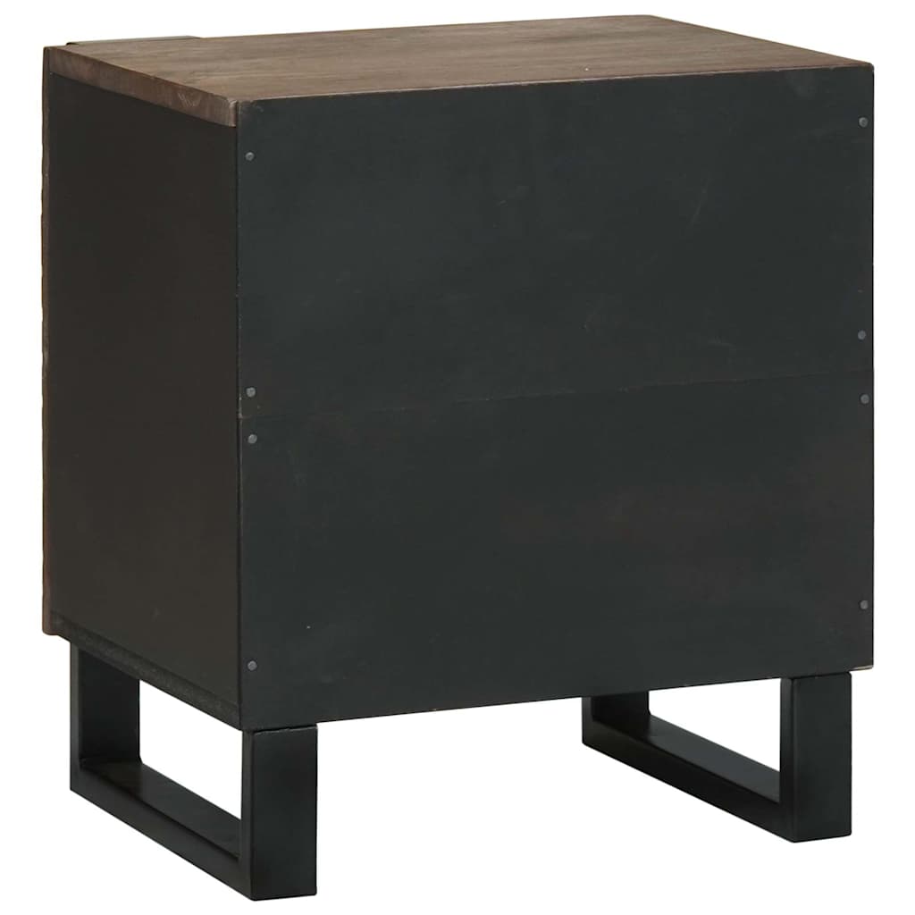 Armadio da Notte Noce 40 x 33 x 46 cm Legno ingegnerizzato