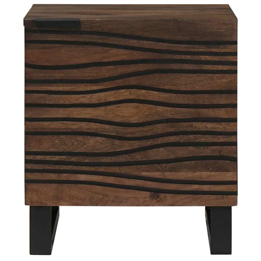 Armadio da Notte Noce 40 x 33 x 46 cm Legno ingegnerizzato