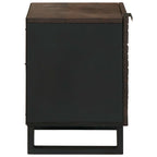 Armadio da Notte Noce 40 x 33 x 46 cm Legno ingegnerizzato