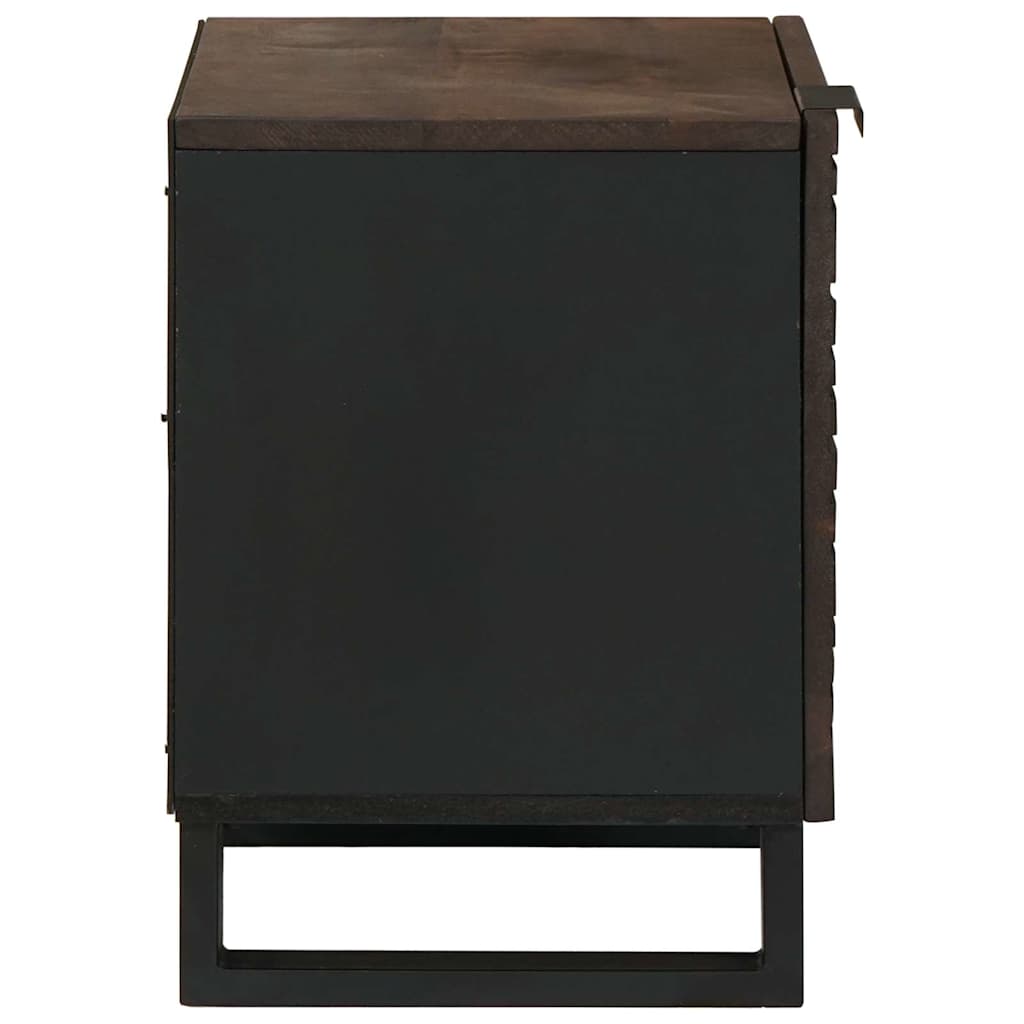 Armadio da Notte Noce 40 x 33 x 46 cm Legno ingegnerizzato