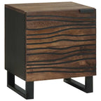 Armadio da Notte 2 pcs Noce 40 x 33 x 46 cm