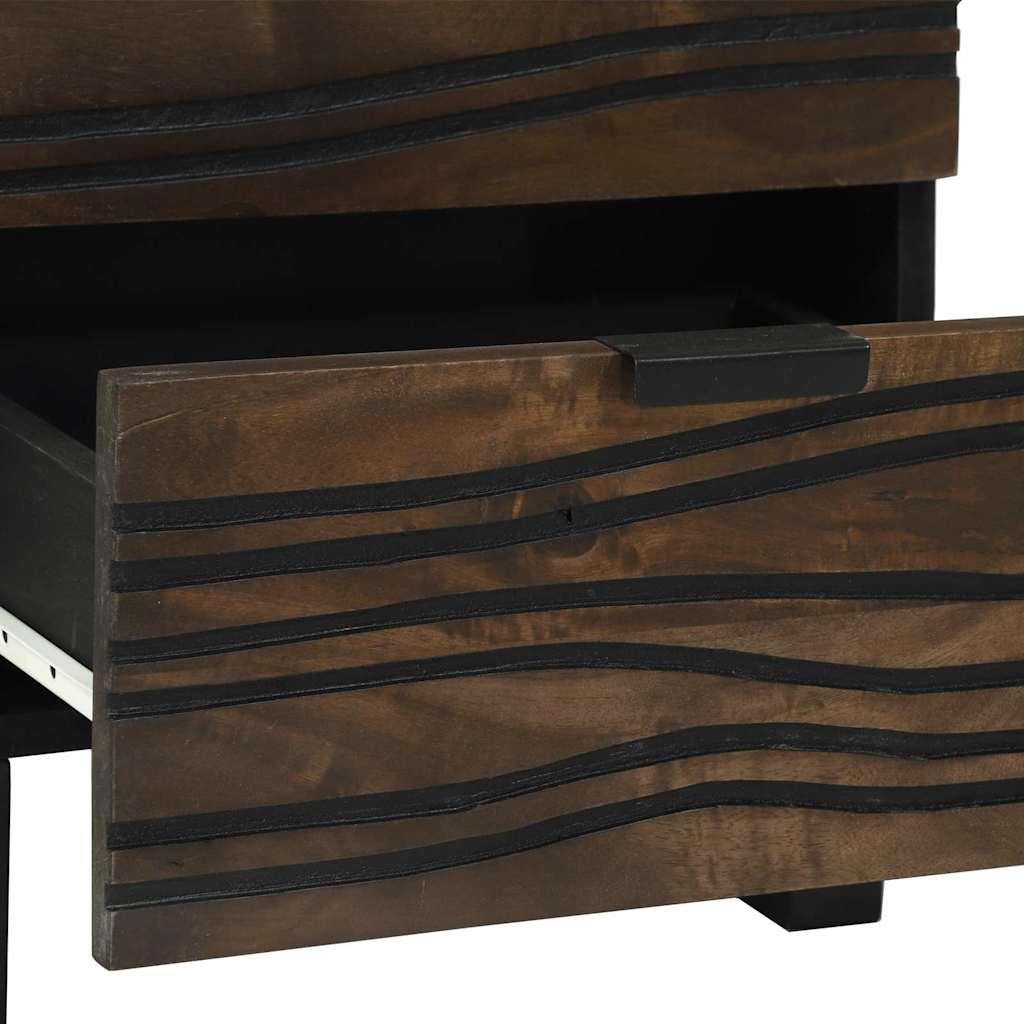 Armadio da Notte 2 pcs Noce 40 x 33 x 46 cm