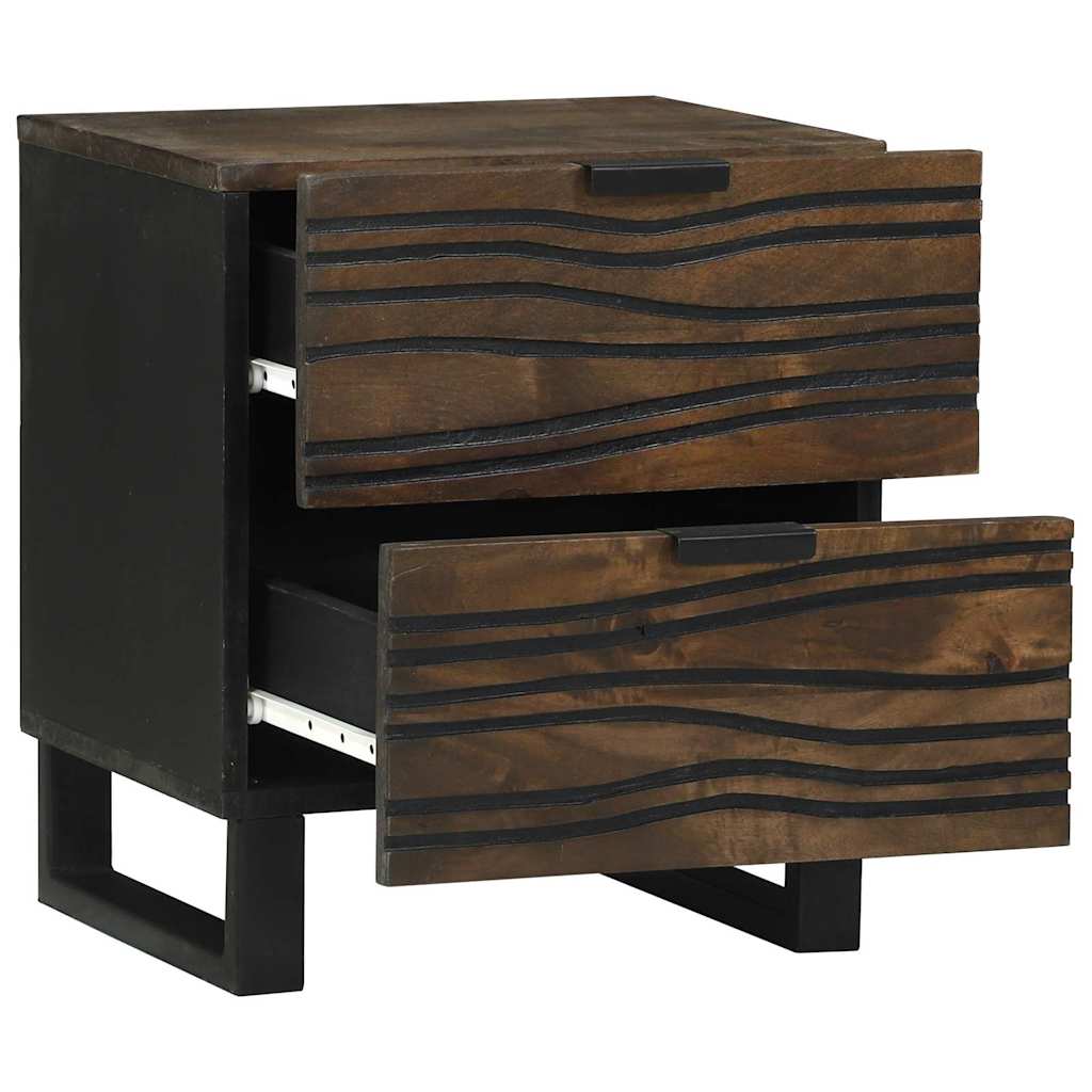 Armadio da Notte 2 pcs Noce 40 x 33 x 46 cm