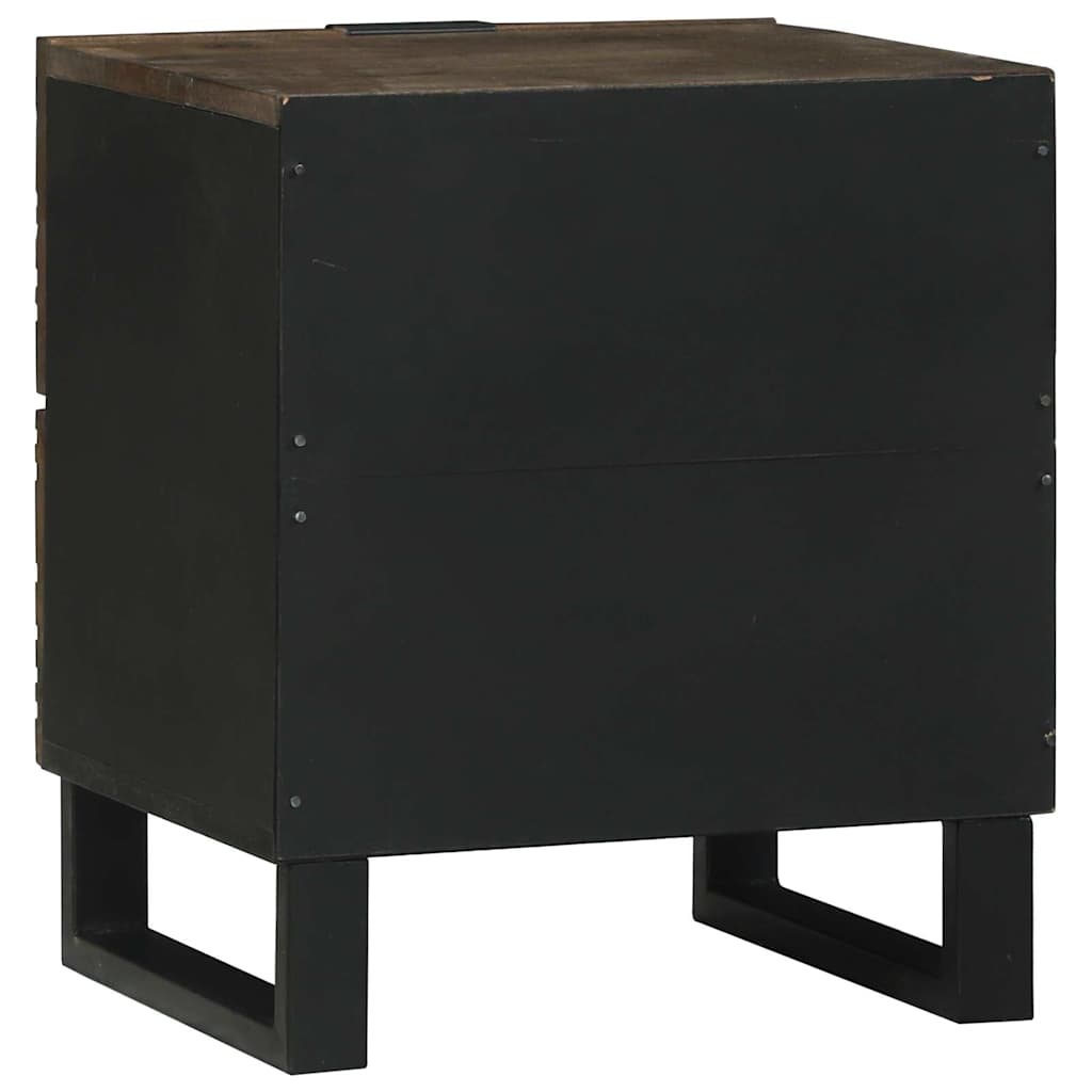 Armadio da Notte 2 pcs Noce 40 x 33 x 46 cm