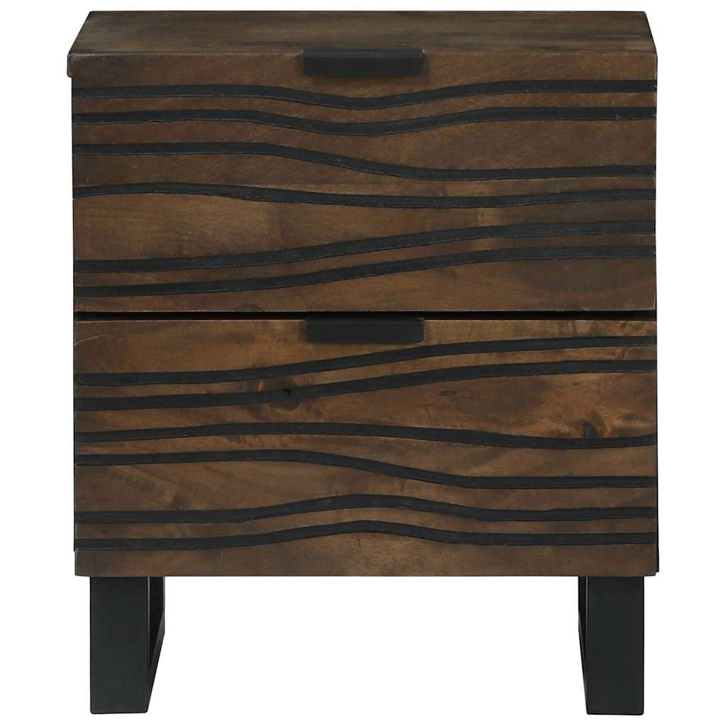 Armadio da Notte 2 pcs Noce 40 x 33 x 46 cm