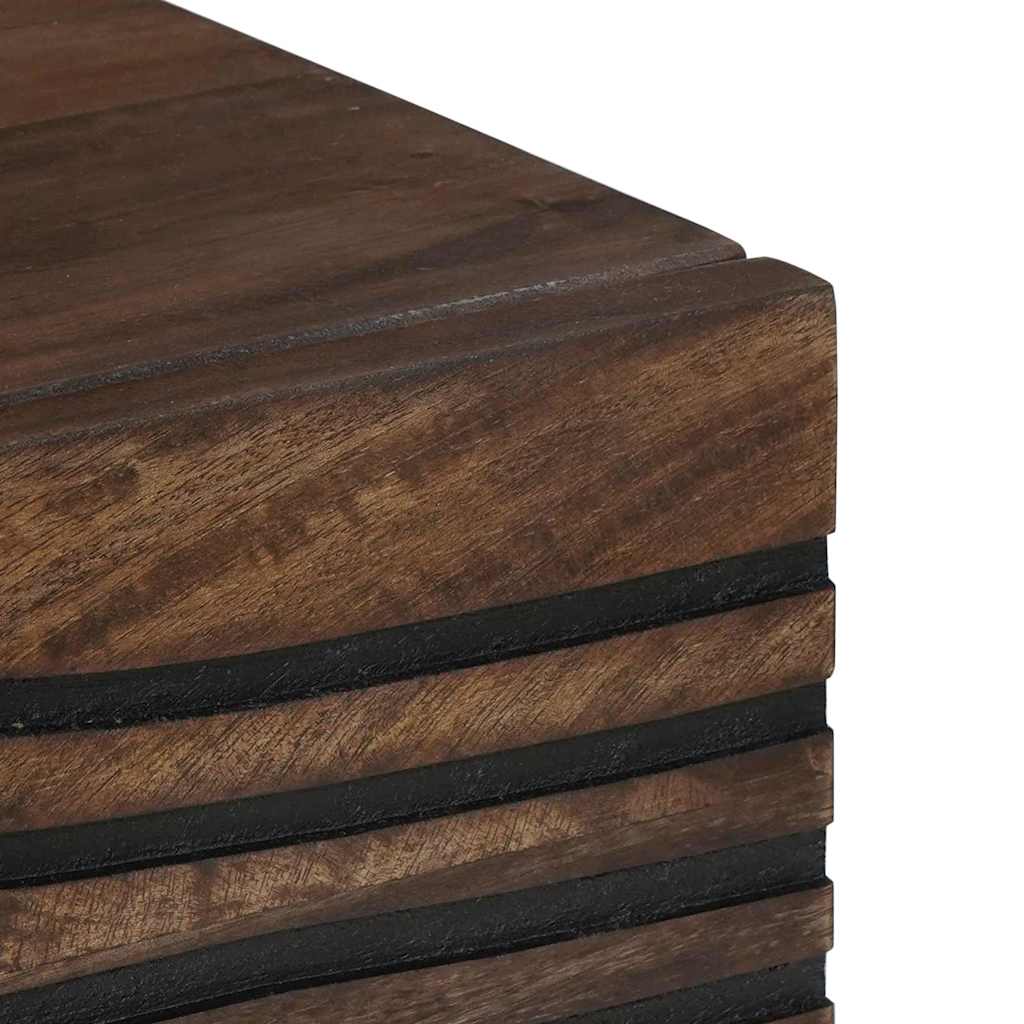Tavolino da salotto Noce 80 x 50 x 40 cm Legno ingegnerizzato