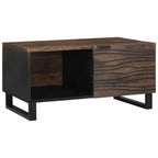 Tavolino da salotto Noce 80 x 50 x 40 cm Legno ingegnerizzato