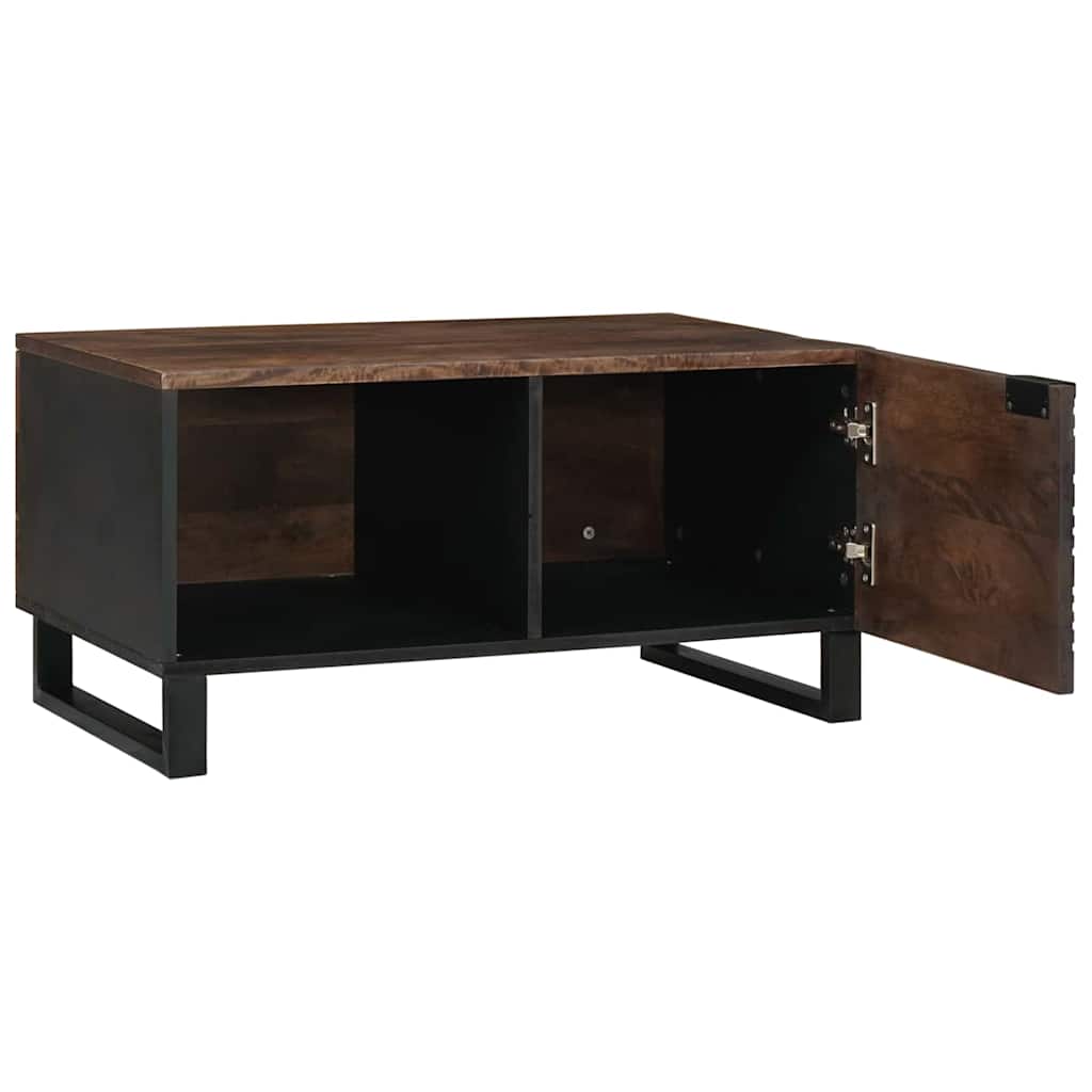 Tavolino da salotto Noce 80 x 50 x 40 cm Legno ingegnerizzato