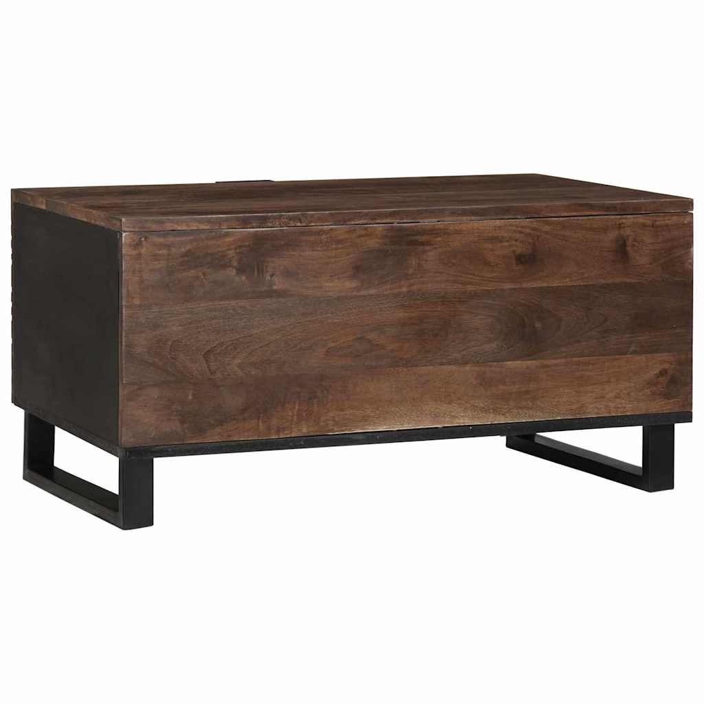 Tavolino da salotto Noce 80 x 50 x 40 cm Legno ingegnerizzato