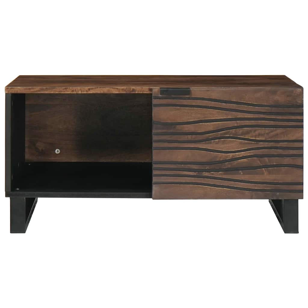 Tavolino da salotto Noce 80 x 50 x 40 cm Legno ingegnerizzato