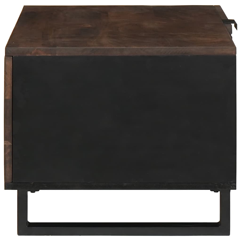 Tavolino da salotto Noce 80 x 50 x 40 cm Legno ingegnerizzato