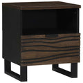 Armadio da Notte Noce 40 x 33 x 46 cm Legno ingegnerizzato