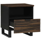 Armadio da Notte Noce 40 x 33 x 46 cm Legno ingegnerizzato