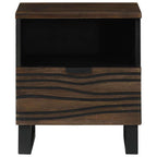 Armadio da Notte Noce 40 x 33 x 46 cm Legno ingegnerizzato
