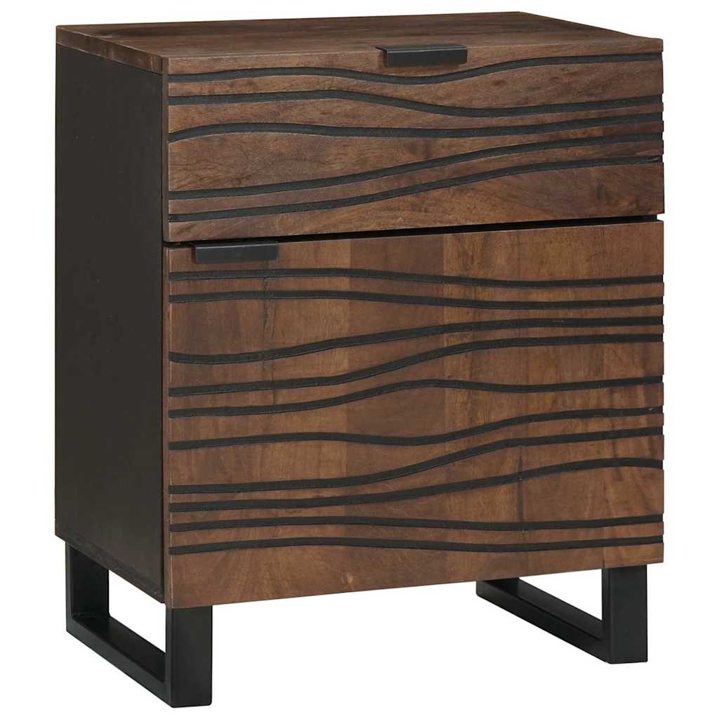 Armadio da Notte Noce 50 x 33 x 60 cm Legno ingegnerizzato