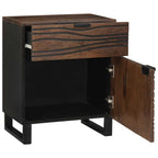 Armadio da Notte Noce 50 x 33 x 60 cm Legno ingegnerizzato
