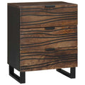 Armadio da Notte Noce 50 x 33 x 62 cm Legno ingegnerizzato