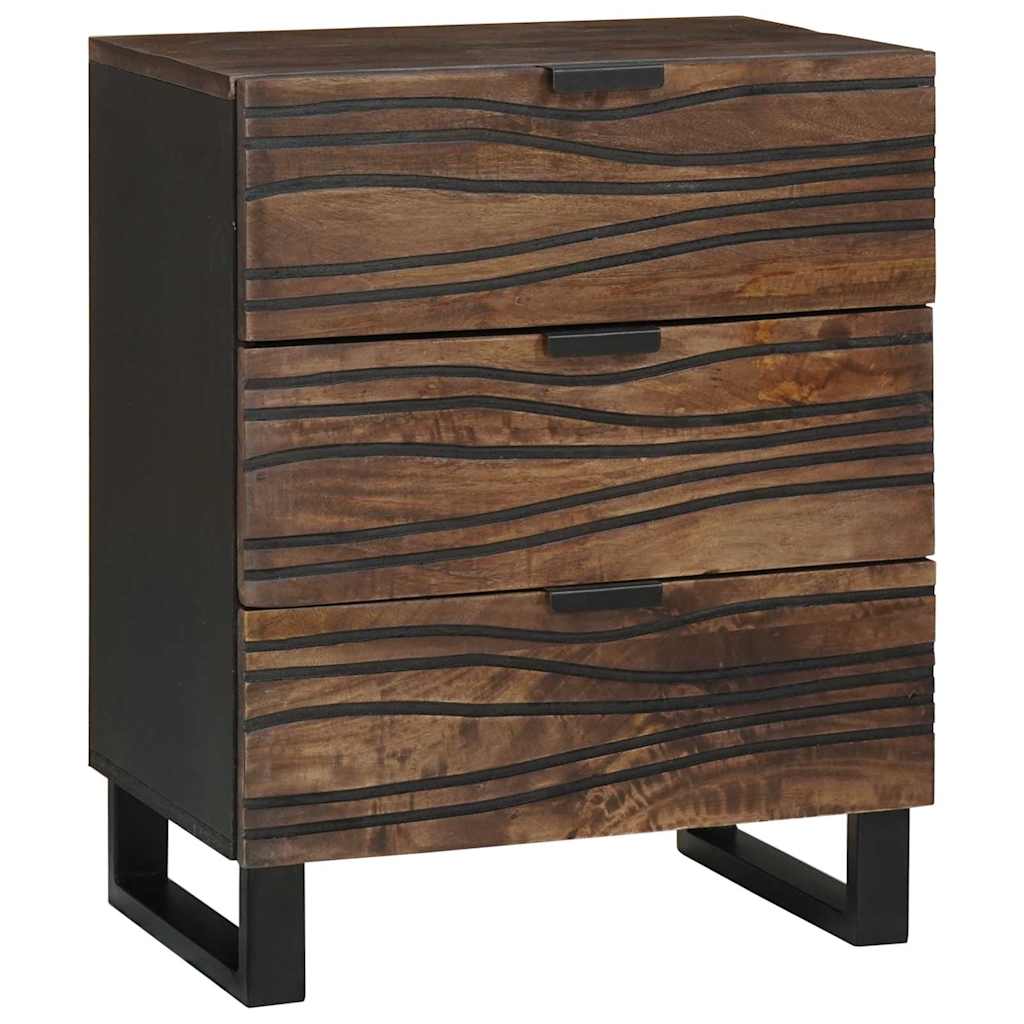 Armadio da Notte Noce 50 x 33 x 62 cm Legno ingegnerizzato