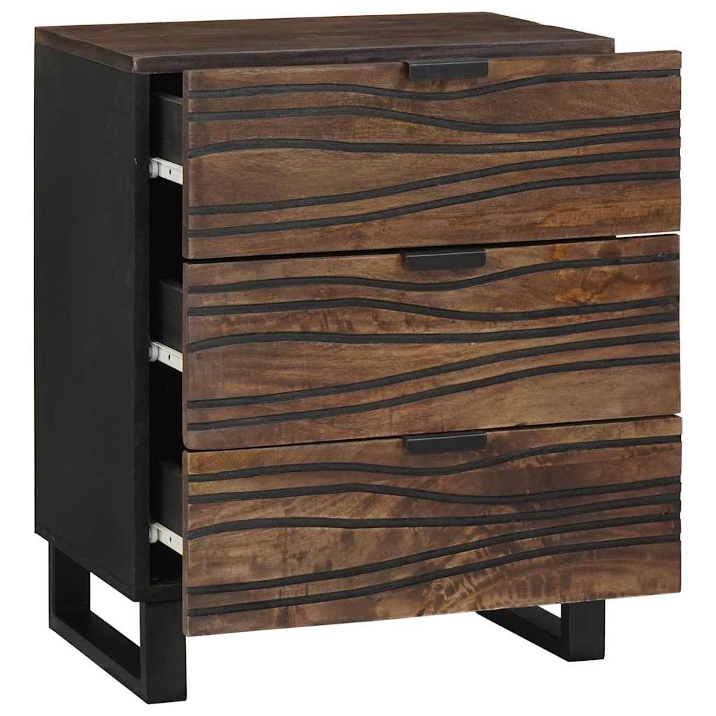 Armadio da Notte Noce 50 x 33 x 62 cm Legno ingegnerizzato
